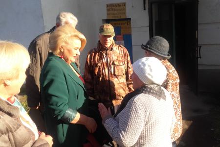 Н.А. Останина начала  рабочую поездку по Новгородской области