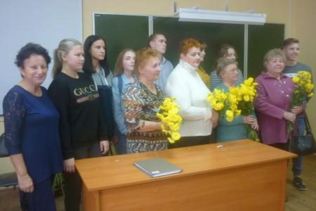 Ивановская область. Дети войны встретились с учащимися Кинешемского колледжа индустрии и питания