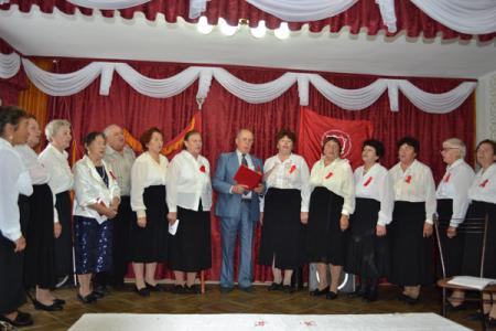 Республика Калмыкия. В селе Приютном прошли торжества, приуроченные к юбилею Ленинского Комсомола
