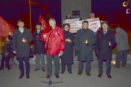 Черный октябрь на реках Якутии