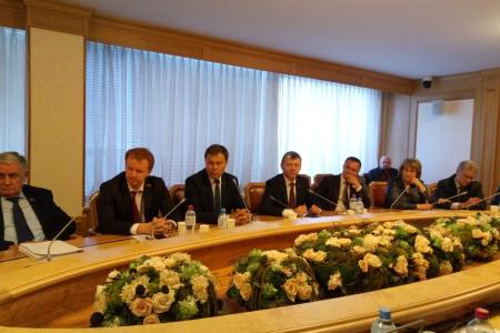 Д.Г. Новиков и депутаты-коммунисты Госдумы провели встречу с делегацией Левой партии Германии