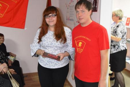 Саратовская область, г.Энгельс. «Не расстанусь с комсомолом, буду вечно молодым!»