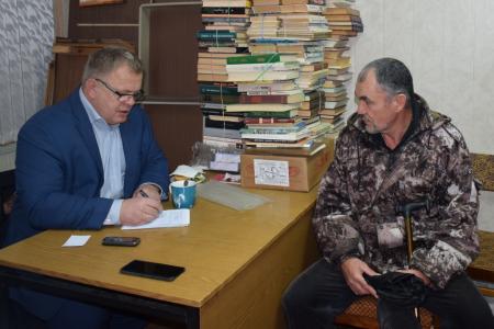 Московская область. Депутат-коммунист Александр Наумов провел прием граждан в г. Серпухове