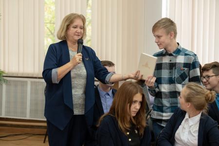 Владимирская область. Пионеры приняли участие в викторине, посвященной 100-летилю Ленинского комсомола