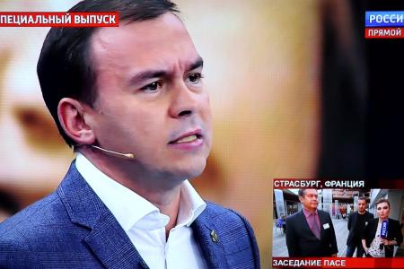 Юрий Афонин – либералу Леониду Гозману в эфире «России-1»: «Вы уже двадцать лет воюете со своей страной и народом»