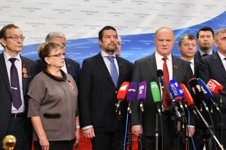 Г.А. Зюганов: «Мы сегодня рассматриваем бюджет в прифронтовой обстановке»
