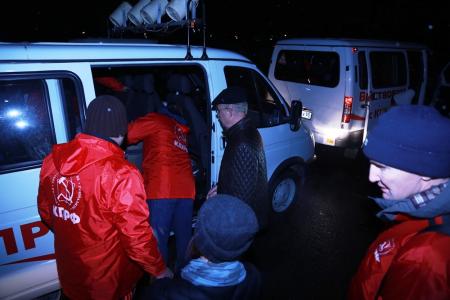 Омские агитаторы отправились в Хакасию
