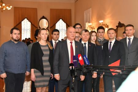 Г.А. Зюганов: Мы продолжим выборную кампанию!