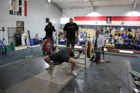 Марьяна Наумова, спортсменка Спортклуба КПРФ стала абсолютной чемпионкой Сирии и провела мастер-класс на российской авиабазе Хмеймим