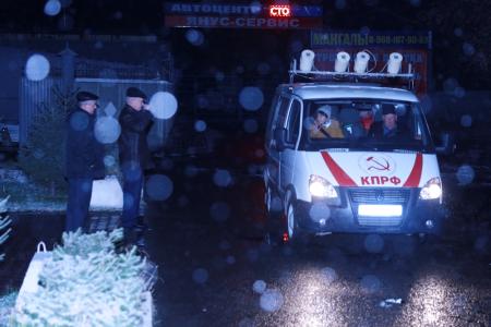 Омские агитаторы отправились в Хакасию
