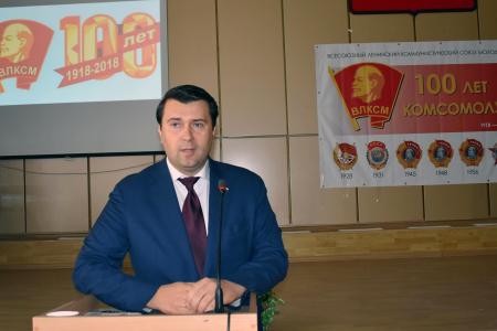 В Туле состоялось торжественное собрание в честь 100-летия комсомола