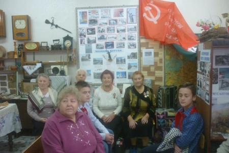 Ивановская область. Дети войны встретились с учащимися Кинешемского колледжа индустрии и питания