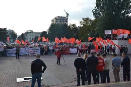 Митинг в Ростове-на-Дону: Покончить с наследием расстрельной команды!
