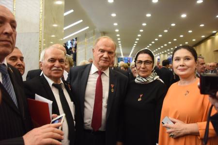 В Государственном Кремлевском дворце состоялся праздничный концерт, посвященный 100-летию Ленинского Комсомола