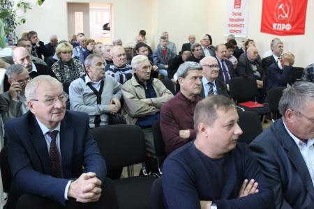 Олег Лебедев и Мария Дробот приняли участие в работе совместного пленума Комитета и КРК Владимирского регионального пленума КПРФ