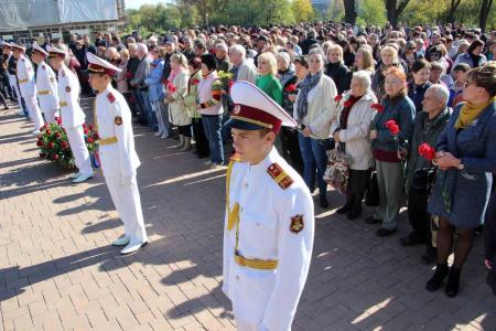 Казбек Тайсаев принял участие в траурных мероприятиях в Донецкой Народной Республике