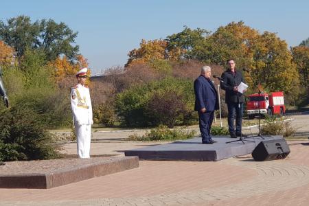 Казбек Тайсаев принял участие в траурных мероприятиях в Донецкой Народной Республике