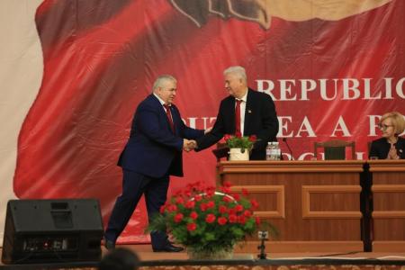 Делегации коммунистических партий, входящих в СКП-КПСС, приняли участие в Политисполкоме ЦС СКП-КПСС и торжественном Пленуме ЦК ПКРМ