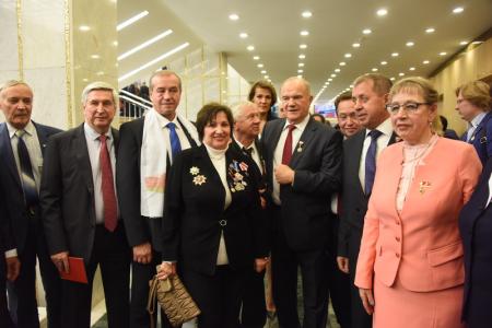 В Государственном Кремлевском дворце состоялся праздничный концерт, посвященный 100-летию Ленинского Комсомола