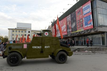 Новосибирск. Столетие Ленинского Комсомола отпраздновали в кинотеатре Маяковского