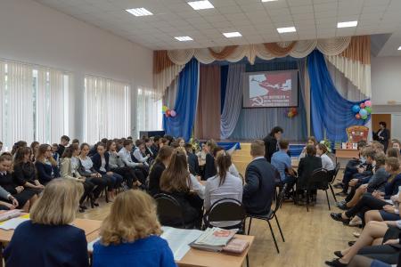 Владимирская область. Пионеры приняли участие в викторине, посвященной 100-летилю Ленинского комсомола