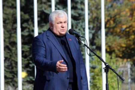 Казбек Тайсаев принял участие в траурных мероприятиях в Донецкой Народной Республике