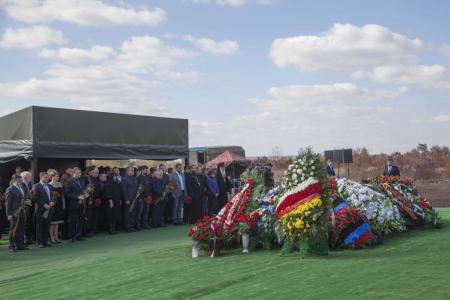 Казбек Тайсаев принял участие в траурных мероприятиях в Донецкой Народной Республике