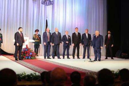 Казбек Тайсаев принял участие в церемонии вступления в должность Главы ДНР Дениса Пушилина и Главы ЛНР Леонида Пасечника