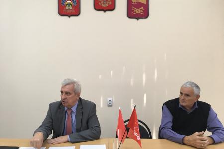 Краснодарский край. Состоялась поездка Н.И. Осадчего в Кореновск