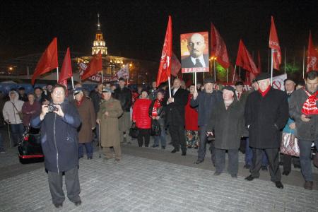Воронежская область. Великий Октябрь зовёт к борьбе