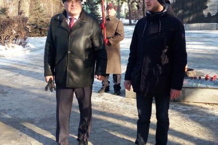 Омские коммунисты празднуют День разгрома колчаковцев