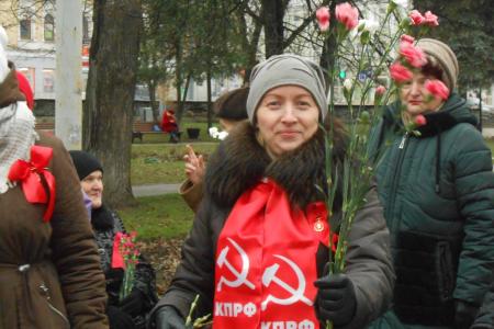 В Перми отпраздновали годовщину Великого Октября 