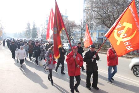 Нижегородские коммунисты отметили 101-ую годовщину Великого Октября