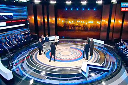 Юрий Афонин в эфире телеканала «Россия-1»: Несмотря на ложь и запугивание, миллионы украинцев будут праздновать 101-ю годовщину Великого Октября