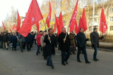 Нижегородские коммунисты отметили 101-ую годовщину Великого Октября