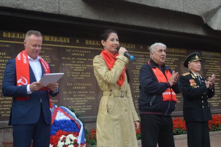Севастопольские коммунисты отметили 101-ю годовщину Великого Октября