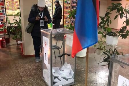 Казбек Тайсаев, Александр Ющенко, Сергей Шаргунов и Михаил Щапов составе делегации Государственной Думы приняли участие в наблюдении за выборами в ДНР и ЛНР