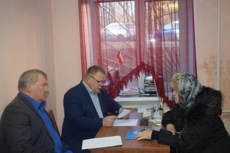 Московская область. Депутат-коммунист провел прием избирателей в городе Чехове