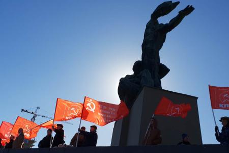 Ростовские коммунисты провели митинг, посвященный 116-й годовщине Ростовской политической стачки