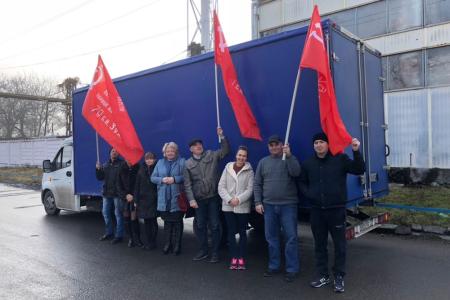К 75-ому гуманитарному конвою присоединился конвой из Северной Осетии, Кабардино-Балкарии, Карачаево-Черкесии и Ставропольского края