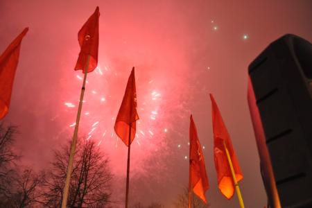 Эту песню не задушишь, не убьёшь! Великий Октябрь в городе Ленина