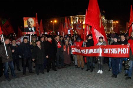 Воронежская область. Великий Октябрь зовёт к борьбе