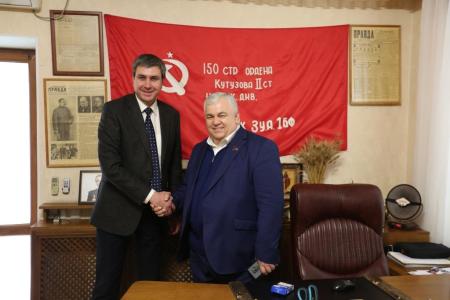 Казбек Тайсаев принял участие в церемонии вступления в должность Главы ДНР Дениса Пушилина и Главы ЛНР Леонида Пасечника