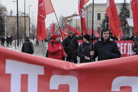 Красноярский край. Свет Великого Октября не меркнет!