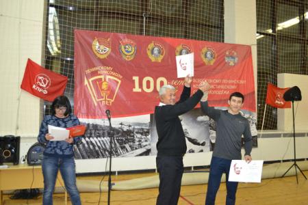 Республика Калмыкия. В Элисте состоялся Открытый турнир по армрестлингу, посвященный 100-летию Ленинского Комсомола