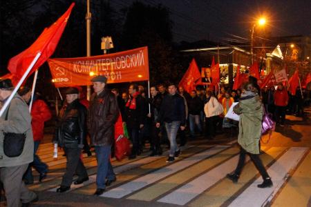 Воронежская область. Великий Октябрь зовёт к борьбе