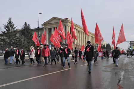 Красноярский край. Свет Великого Октября не меркнет!