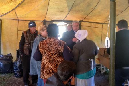 Кубань. Николай Осадчий в пострадавшем от наводнения Апшеронском районе
