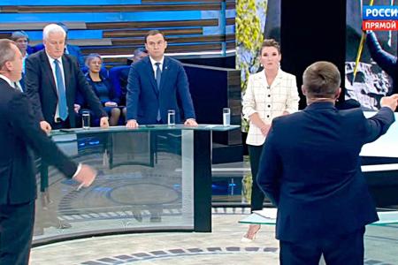 Юрий Афонин в эфире телеканала «Россия-1»: Несмотря на ложь и запугивание, миллионы украинцев будут праздновать 101-ю годовщину Великого Октября