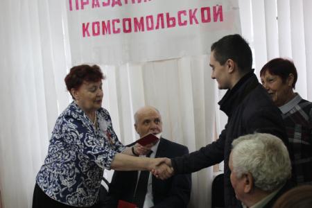 Тюменская область. Праздничное мероприятие, посвященные 100-летию Комсомола состоялось в Голышмановском районном отделении КПРФ